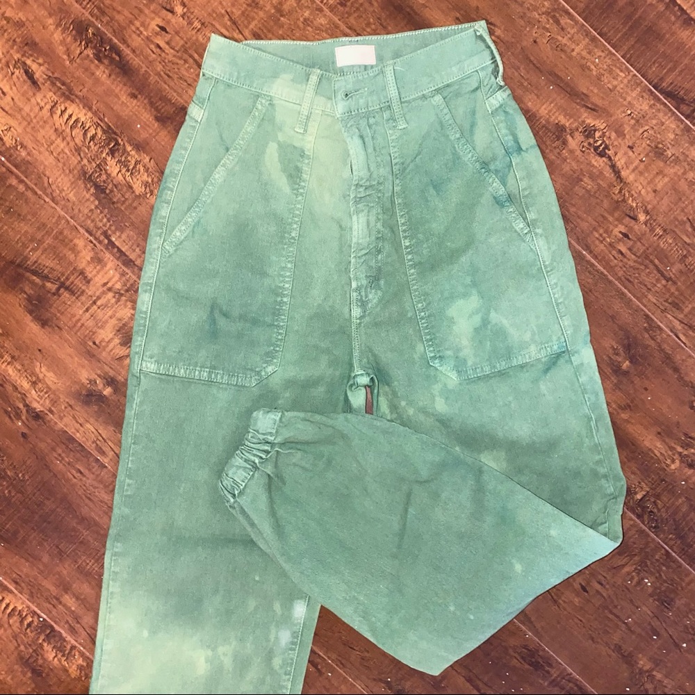 MOTHER denim, baggy jogger style soft denim.